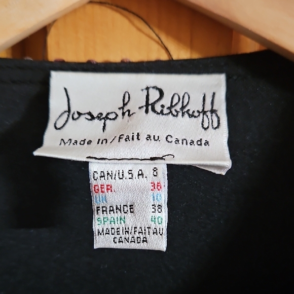 Joseph Ribkoff Black Jacket - Picture 2 of 3